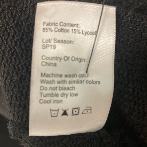 R13 Oversized too drunk Hoodie – Acid Black. Size medium - Picture 8 of 15